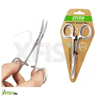 Zfish Forceps Curved Premium Horgász Csipesz 10cm 1db/csomag