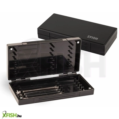 Zfish Method Rig Case Előke Tároló Horgász Doboz 19x10x3cm