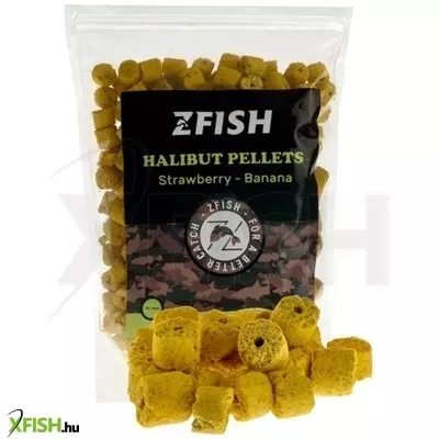 Zfish Halibut Pellet Eper Banán 10mm 1Kg