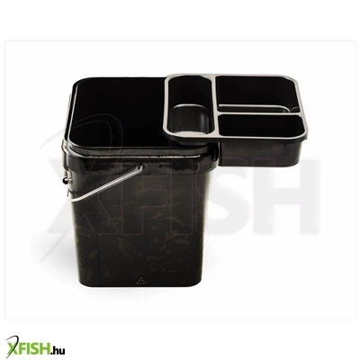 ZFish Z Core Camo Bucket Horgász Vödör Csalizó Tálcával 17 Literes
