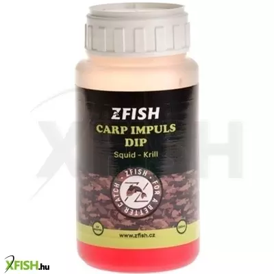 Zfish Dip Carp Impuls Prémium Mártogatos Aroma Tintahal Rák 200Ml