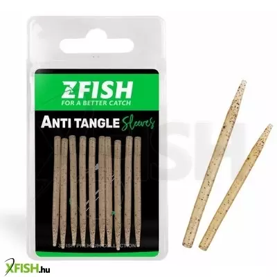zfish anti tangle sleeves gubancgátló hüvely 60mm 10db/csomag