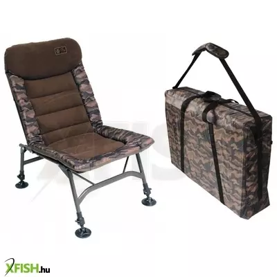 Zfish Camo Set Chair + Carry Bag Horgásszék Hordtáskával 120 kg Teherbírással