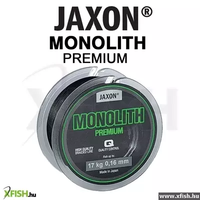 Jaxon Monolith Premium Braided Line Fonott Előkezsinór 0,16Mm 10M