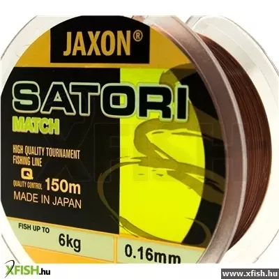Jaxon Satori Match Nylon Zsinór 0,18Mm 150M Sötétbarna