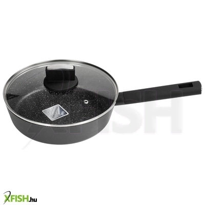 Zilan zln0874 spotty chef magasfalú serpenyő fedővel, 24 cm, 2,4 literes, tapadásmentes bevonat