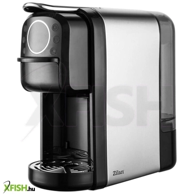Zilan zln2846 kávéfőző, 1400 w, nespresso / dolce gusto / őrölt kávé, 700 ml, 20 bar, érintőképernyős