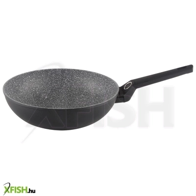 Zilan zln3345 wok serpenyő, 28 cm, tapadásmentes gránit belső bevonat, indukciós alj