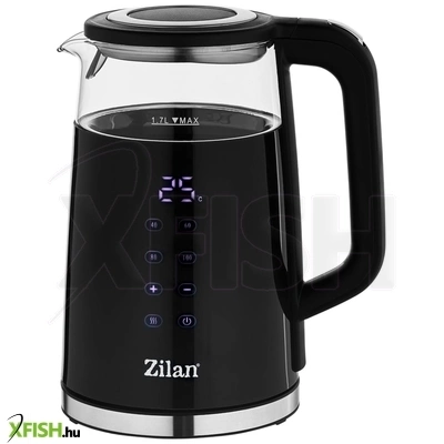 Zilan zln7859 vízforraló, max. 2200 w, 1,5 literes, rejtett fűtőszál, digitális kijelző