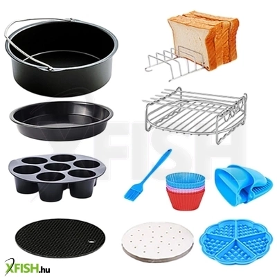 zilan zln8016 air fryer kiegészítők, ideális nagyobb forrólevegős sütőkhöz