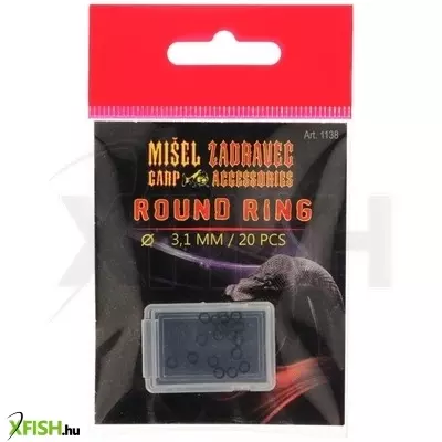 Zadravec Round Ring Fém Karika 3,1 mm 20 db/csomag