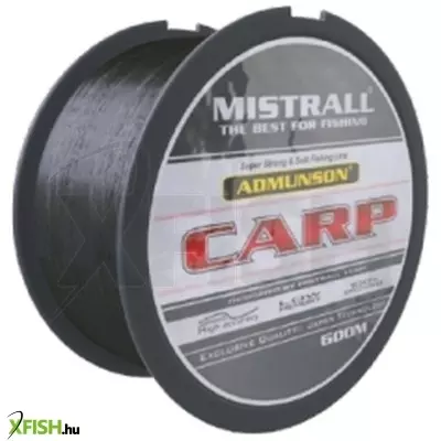 Mistrall Admunson Black Monofil Zsinór Fekete 600m 0,30mm 12,8kg