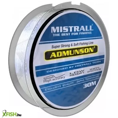 Mistrall Admunson Monofil Előkezsinór 30M 0,14Mm 3,00Kg