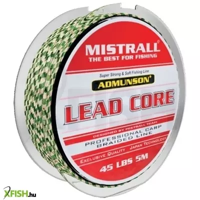 Mistrall Admunson Lead Core Előke 5 m 55 Lbs