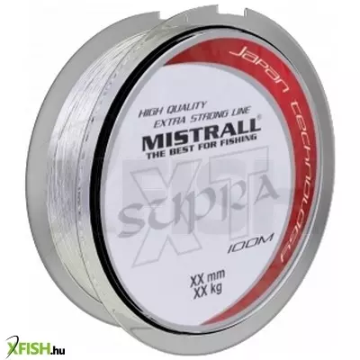 Mistrall Supra Xt Allround Monofil Horgász Zsinór 100m 0,35mm 16,9Kg