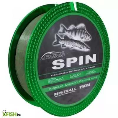 Mistrall Shiro Spin Monofil pergető zsinór 150 m 0,18 mm 4,90 kg