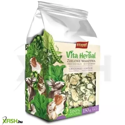 Vitapol vita herbal kisállatoknak zöld zöldségek 150g