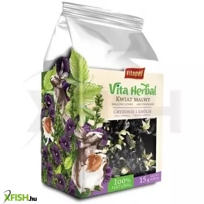 Vitapol vita herbal kisállatoknak mályvavirág 15g