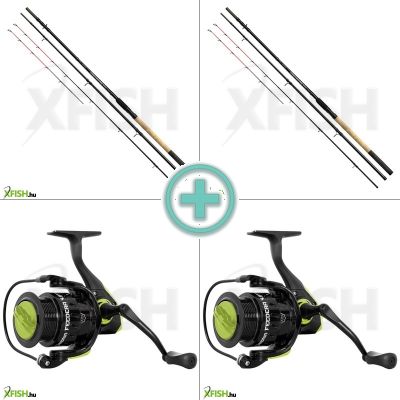 By Döme dupla Carp Fighter II Feedera 360 feeder szett 3