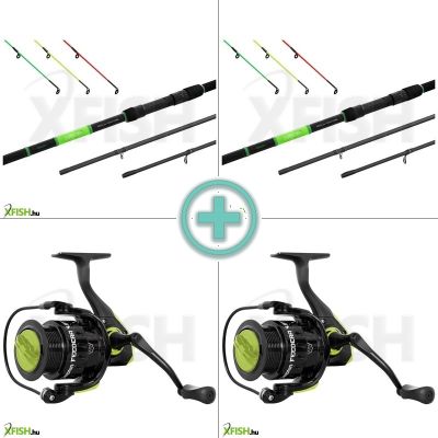 Delphin dupla Wasabi II Feedera 360 feeder szett 4