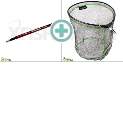 Xfish Merítő Nyél  3,4 m + 60x50 cm-es Fej Szett