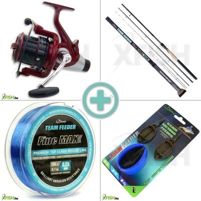 By Döme Team Feeder horgászorsó szett 23