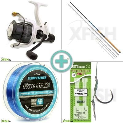 By Döme Team Feeder horgászorsó szett 29