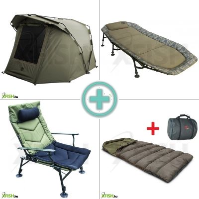 Delphin Sátor Szék Ágy Hálózsák Szett 25