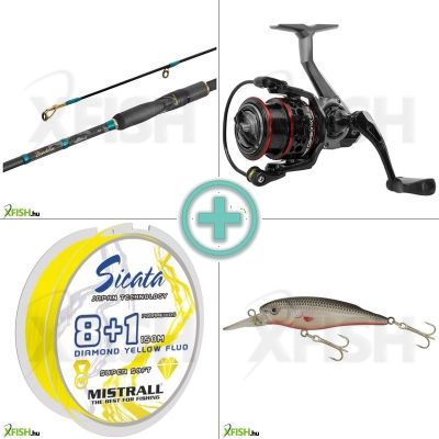 Delphin medium pergető bot szett 12