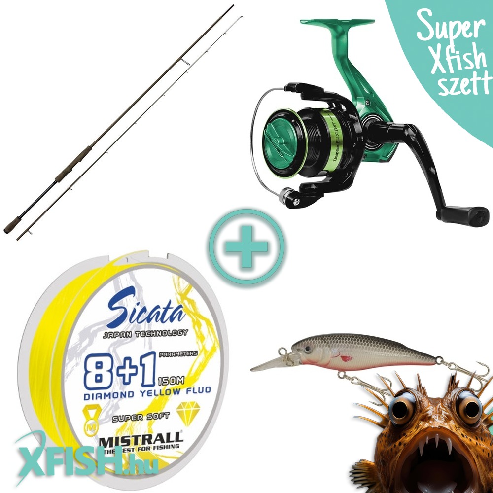 Delphin medium pergető bot szett 6