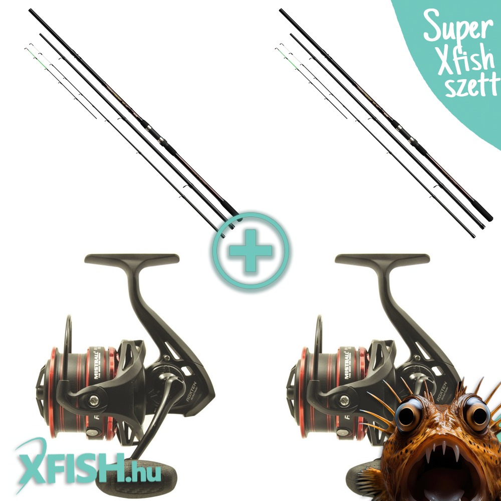 Nevis Dupla Carpex II Mistrall 360 feeder szett 3