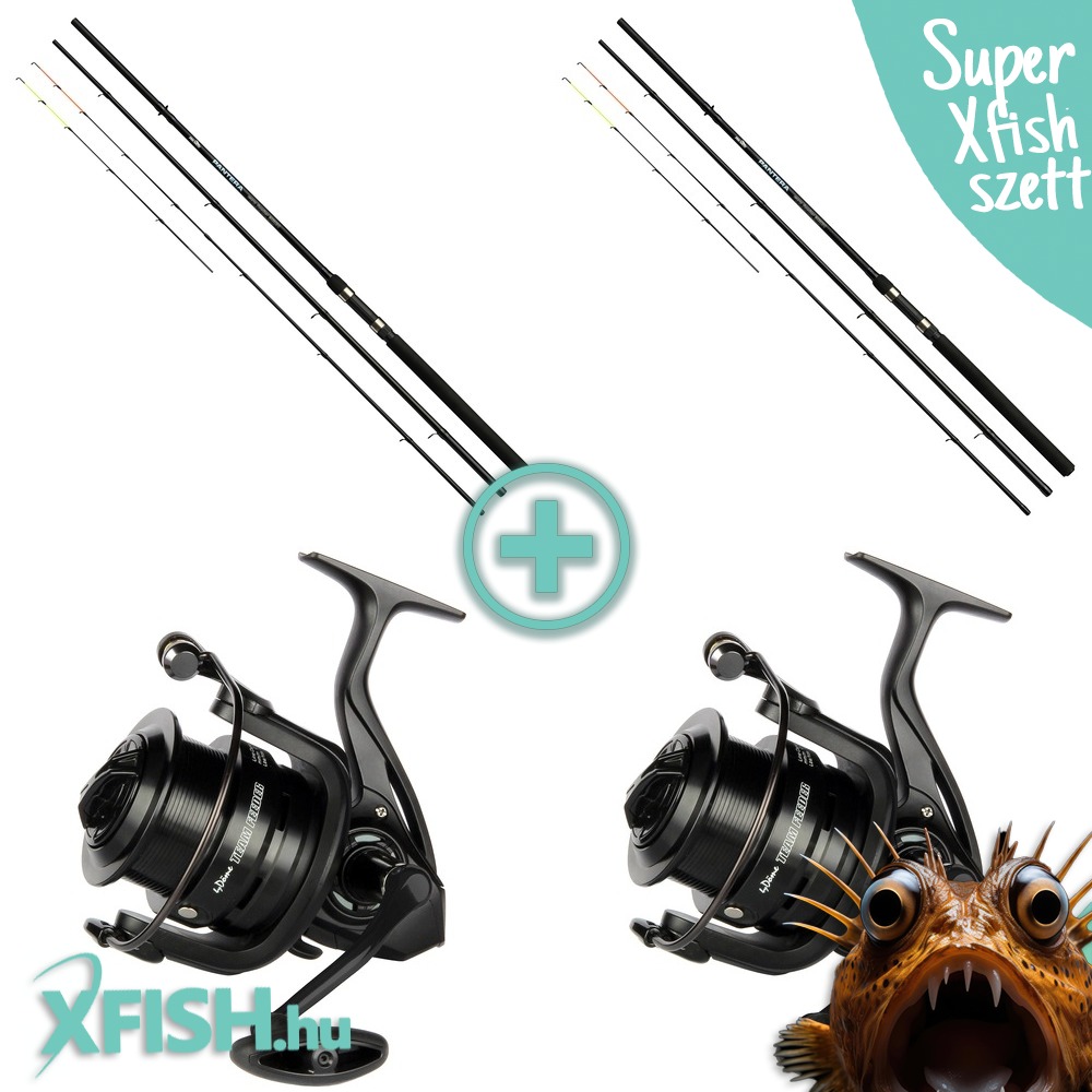 Nevis Dupla Panthera Carp II Fighter Pro 360 feeder szett